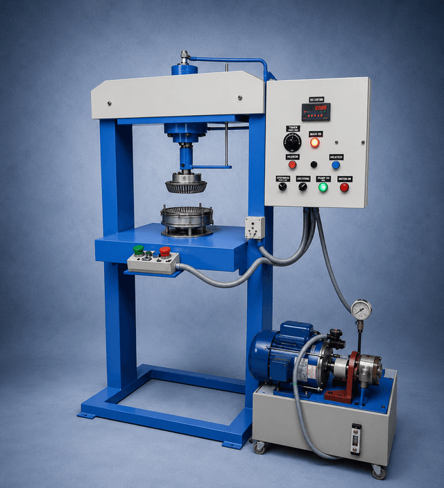 HYDRAULIC SINGLE CYLINDER WITH PANEL BOARD PAPER PLATE MAKING MACHINE